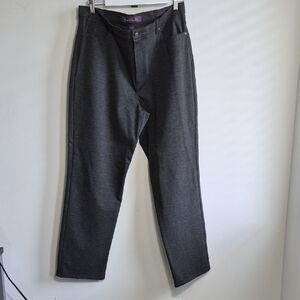 Gloria Vanderbilt Charcoal Pants